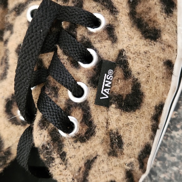 Vans Leopard Print Shoes Size 9 - Picture 7 of 8